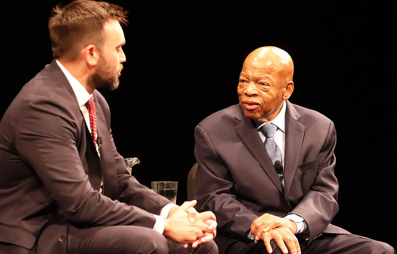 The Creative Collaboration Between Congressman John Lewis and Andrew Aydin